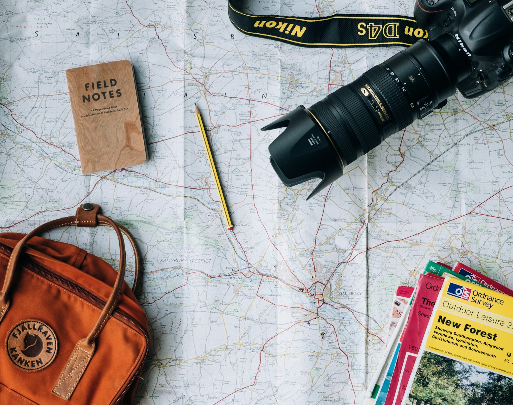 Traveler planning a trip